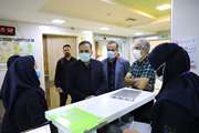 بازدید سرزده رئیس دانشگاه علوم پزشکی تهران از بخش‌های مختلف مجتمع بیمارستانی امیراعلم